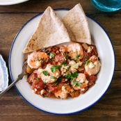 Baked Shrimp with Tomatoes and Feta