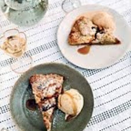 Apple Crostada with Brown Butter Streusel