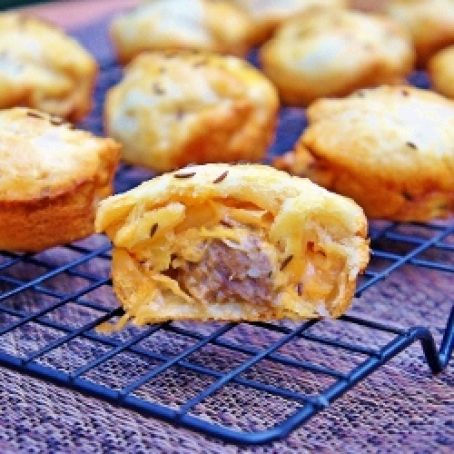 Meatball Poppers with Sauerkraut