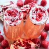 POMEGRANATE VODKA FIZZ