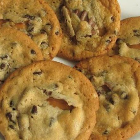 Caramel Chocolate Chip Cookies