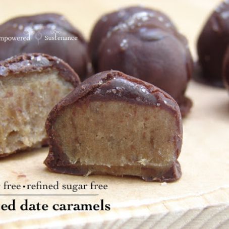 Date Caramels, Salted