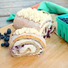 Blueberry Roulade