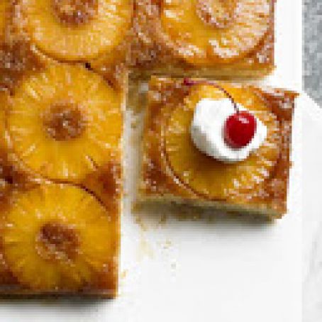 Pineapple Upside-Down Coffee Cake