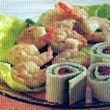 Orange Ginger Shrimp Snacks