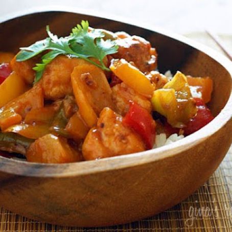 Thai Chicken and Pineapple Stir Fry (Gina's Skinny)