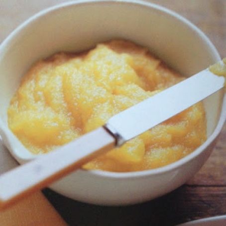 Candied Ginger, Mango, and Lime Spread