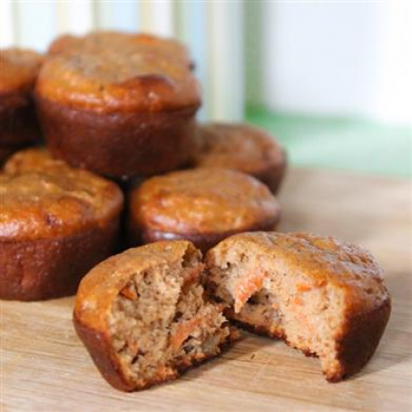Carrot Cake Mini Muffins