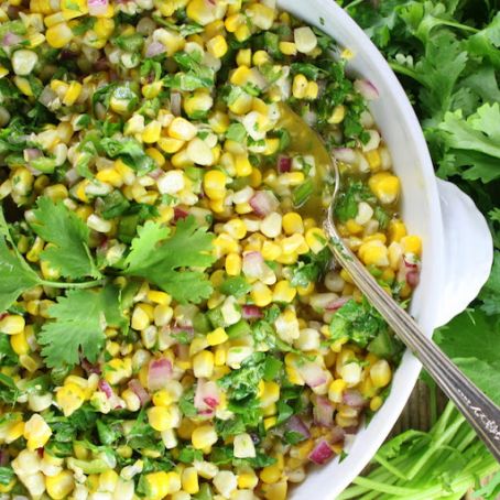 Jalapeño Cilantro Corn Salad
