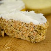 Frosted Carrot Cake OMM with Pecans