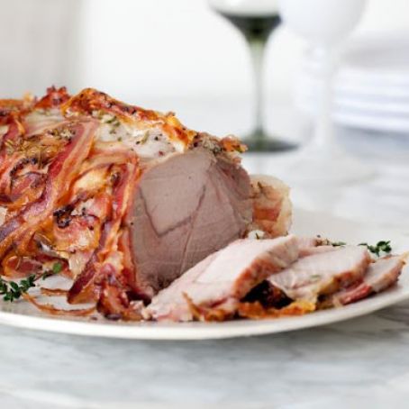 Pancetta-Wrapped Pork Roast