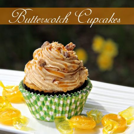 Butterscotch Cupcakes