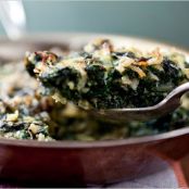 SWISS CHARD, SPINACH & RICE GRATIN