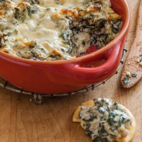 Baked Spinach and Chicken Dip