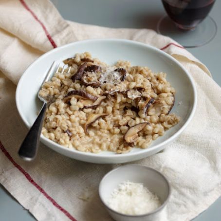 Mushroom Orzotto