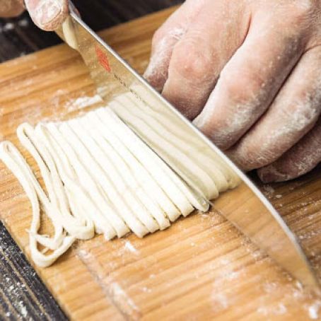 Homemade Udon Noodles Recipe from Chef Morimoto