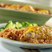 Fiesta Chicken & Rice Bake