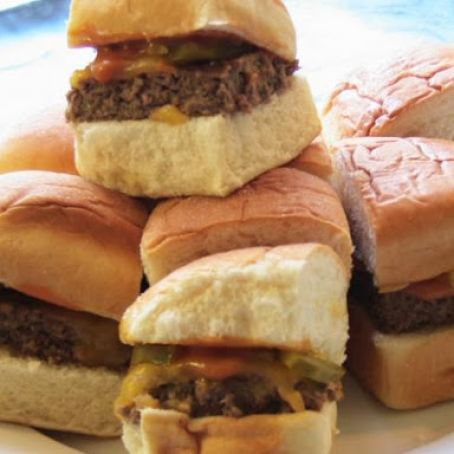 Almost White Castle Hamburgers