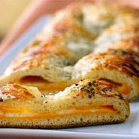 Three Cheese Crescent Slices