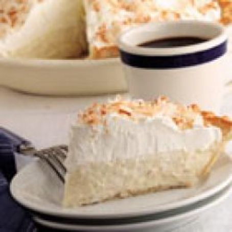Old Fashioned Coconut Cream Pie