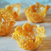 Parmesan cups make for simple canapes | Duhlicious