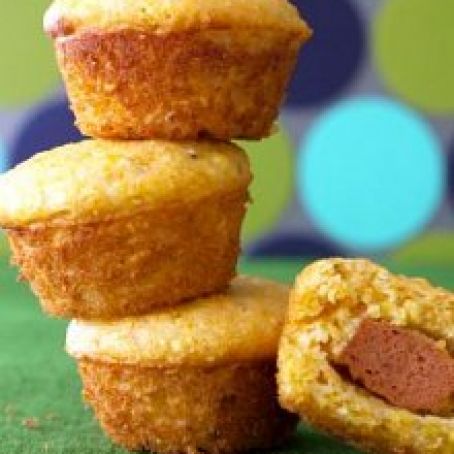 Corn Dog Muffin Bites