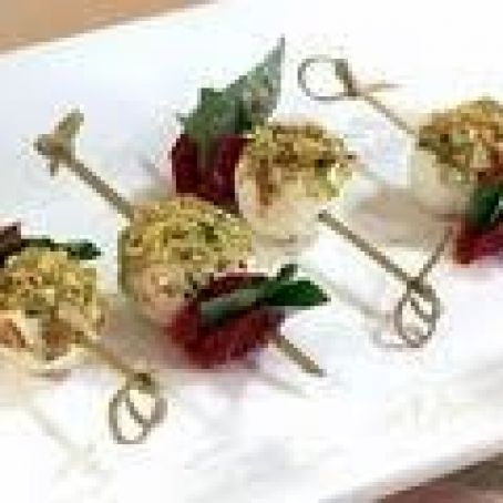 Sun-Dried Tomato and Goat Cheese Skewers
