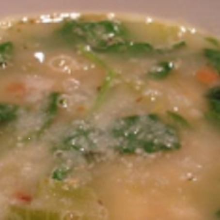 Italian White Bean and Spinach Soup