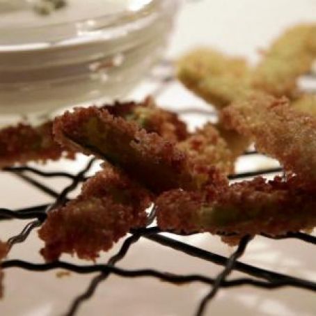 Crispy Celery Sticks (Melissa D'Arabian)