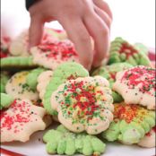 Buttery Spritz cookie - gluten/dairy free