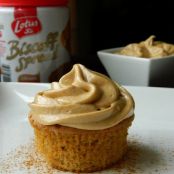 Biscoff Cupcakes with Biscoff Frosting