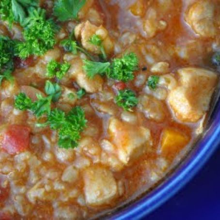 Spiced Chicken and Rice Stew