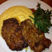 Crunchy Honey Garlic Pork Chops!