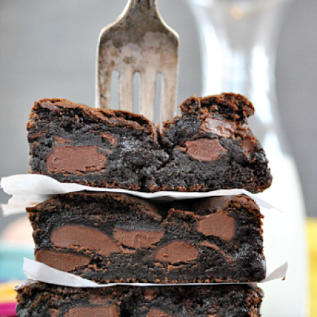 Fudgey Chocolate Chunk Brownies