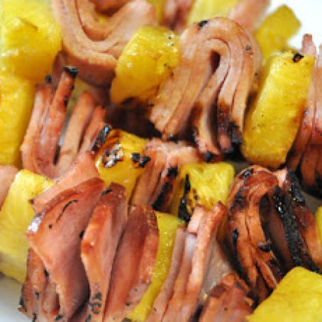 Ham & Pineapple Kabobs