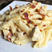 MyFridgeFood - Bacon Ranch Chicken Pasta