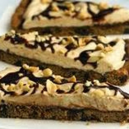 Chocolate-Peanut Butter Cookie Pizza