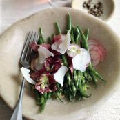 GREEN BEAN SALAD w/RADISH & PROSCIUTTO