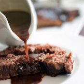 Brisket with Pomegranate Juice