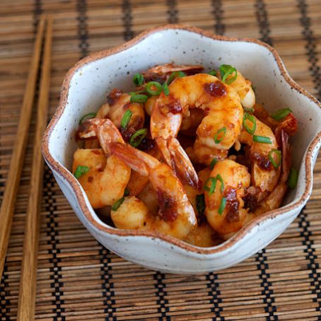 Shrimp with Spicy Garlic Sauce