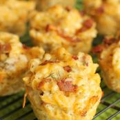 Ranch Bacon Mac and Cheese Cups