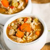 CHICKEN BARLEY SOUP