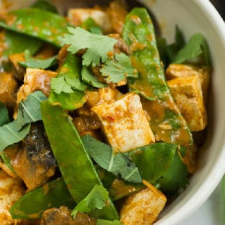Coconut Red Curry with Tofu