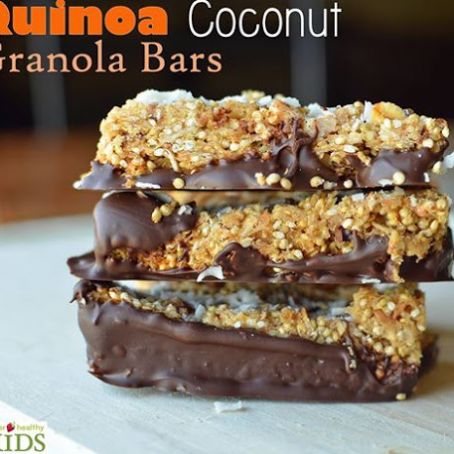 Quinoa Coconut Granola Bars