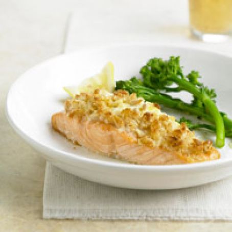 Herbed Cheese-Stuffed Salmon
