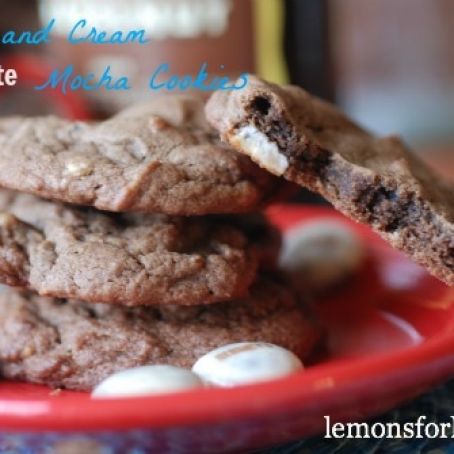 Kahlua and Cream Mocha Cookies