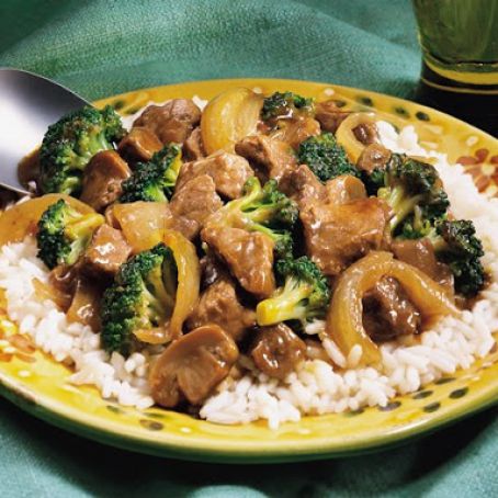 Slow Cooker Easy Beef and Broccoli