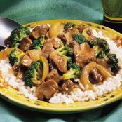 Slow Cooker Easy Beef and Broccoli