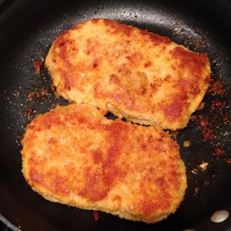 PARMESAN-CRUSTED PORK CHOPS