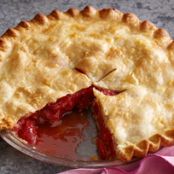 Fresh Strawberry-Rhubarb Pie